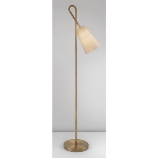 Bronze Hoop Floor Lamp